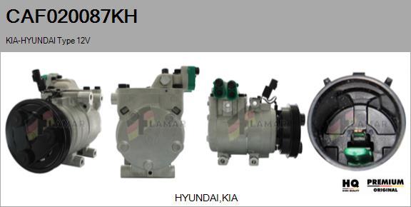 FLAMAR CAF020087KH - Compressor, air conditioning autospares.lv