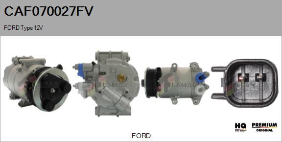 FLAMAR CAF070027FV - Compressor, air conditioning autospares.lv