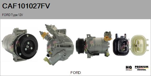 FLAMAR CAF101027FV - Compressor, air conditioning autospares.lv