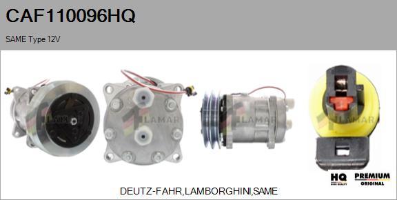 FLAMAR CAF110096HQ - Compressor, air conditioning autospares.lv