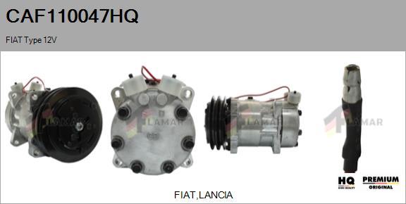 FLAMAR CAF110047HQ - Compressor, air conditioning autospares.lv