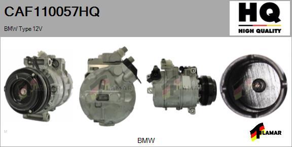 FLAMAR CAF110057HQ - Compressor, air conditioning autospares.lv