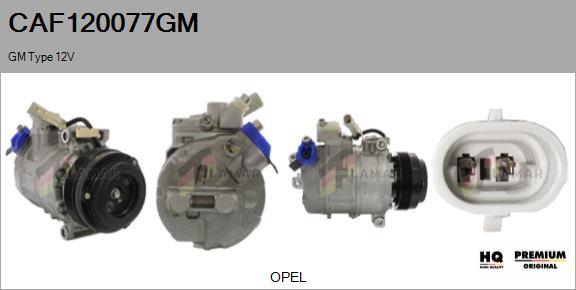 FLAMAR CAF120077GM - Compressor, air conditioning autospares.lv