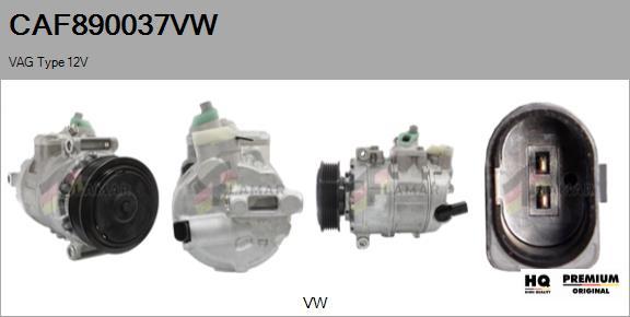 FLAMAR CAF890037VW - Compressor, air conditioning autospares.lv