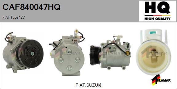 FLAMAR CAF840047HQ - Compressor, air conditioning autospares.lv