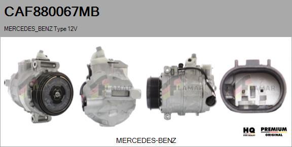 FLAMAR CAF880067MB - Compressor, air conditioning autospares.lv