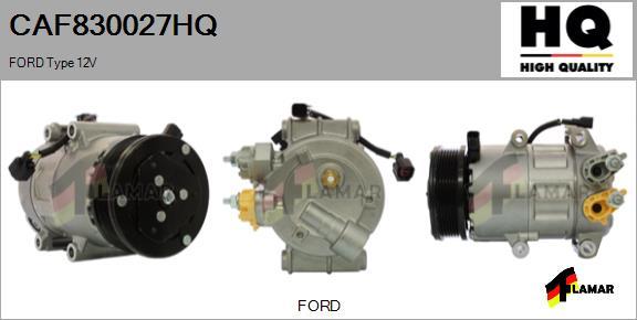 FLAMAR CAF830027HQ - Compressor, air conditioning autospares.lv