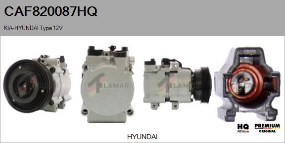 FLAMAR CAF820087HQ - Compressor, air conditioning autospares.lv