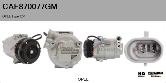 FLAMAR CAF870077GM - Compressor, air conditioning autospares.lv