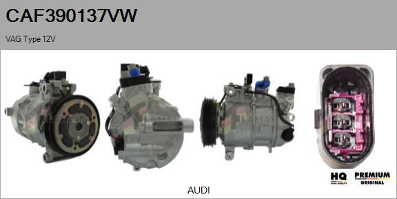 FLAMAR CAF390137VW - Compressor, air conditioning autospares.lv