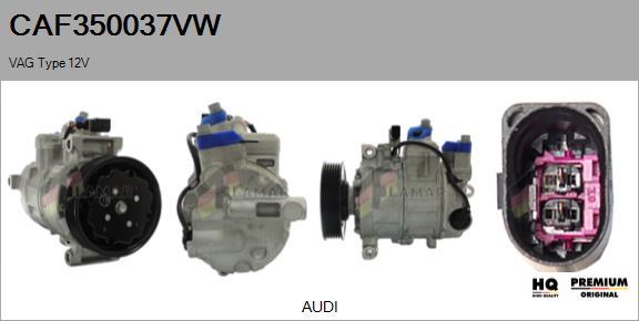 FLAMAR CAF350037VW - Compressor, air conditioning autospares.lv