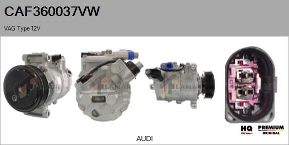 FLAMAR CAF360037VW - Compressor, air conditioning autospares.lv