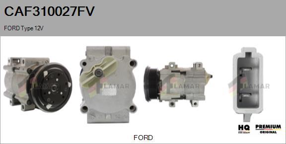 FLAMAR CAF310027FV - Compressor, air conditioning autospares.lv