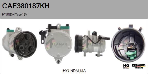 FLAMAR CAF380187KH - Compressor, air conditioning autospares.lv