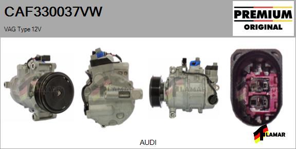 FLAMAR CAF330037VW - Compressor, air conditioning autospares.lv