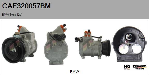 FLAMAR CAF320057BM - Compressor, air conditioning autospares.lv