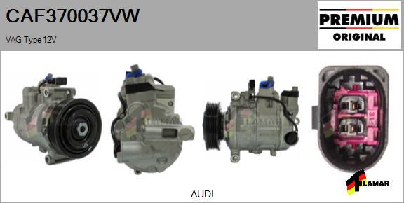 FLAMAR CAF370037VW - Compressor, air conditioning autospares.lv