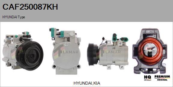 FLAMAR CAF250087KH - Compressor, air conditioning autospares.lv