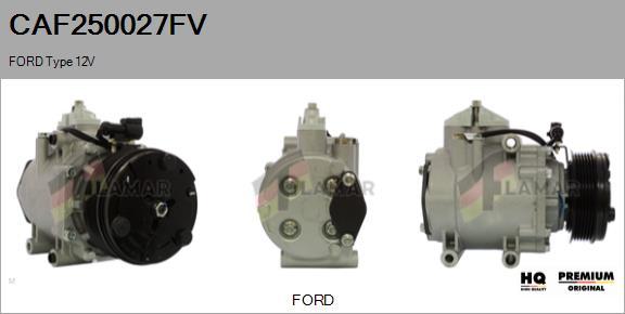 FLAMAR CAF250027FV - Compressor, air conditioning autospares.lv