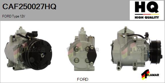 FLAMAR CAF250027HQ - Compressor, air conditioning autospares.lv