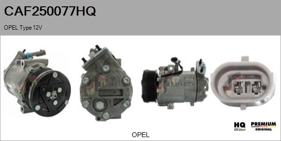 FLAMAR CAF250077HQ - Compressor, air conditioning autospares.lv