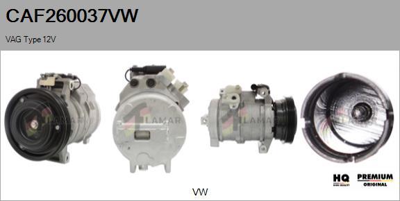 FLAMAR CAF260037VW - Compressor, air conditioning autospares.lv