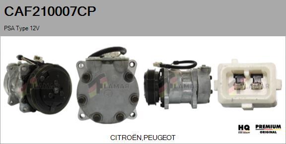 FLAMAR CAF210007CP - Compressor, air conditioning autospares.lv