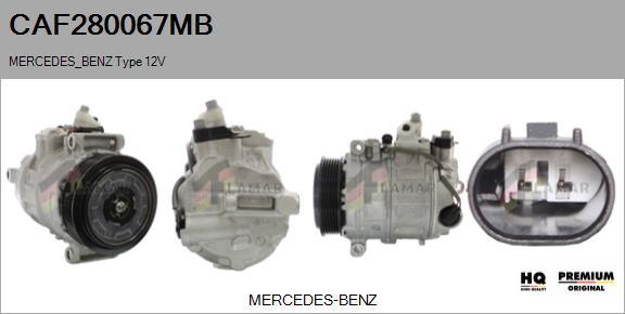 FLAMAR CAF280067MB - Compressor, air conditioning autospares.lv