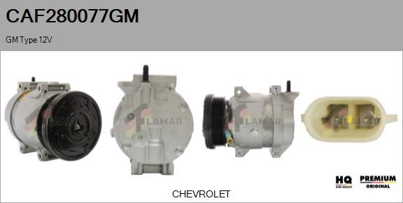 FLAMAR CAF280077GM - Compressor, air conditioning autospares.lv