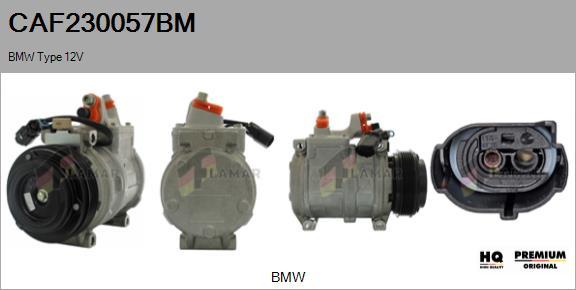 FLAMAR CAF230057BM - Compressor, air conditioning autospares.lv