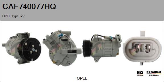 FLAMAR CAF740077HQ - Compressor, air conditioning autospares.lv