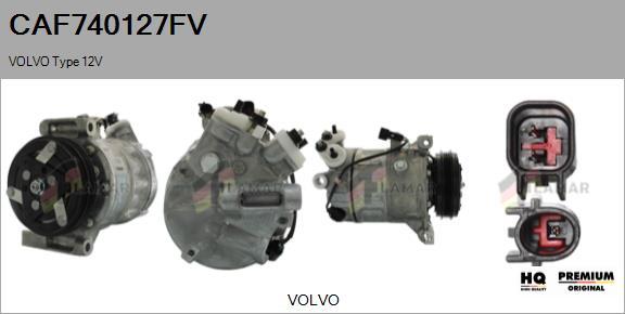 FLAMAR CAF740127FV - Compressor, air conditioning autospares.lv