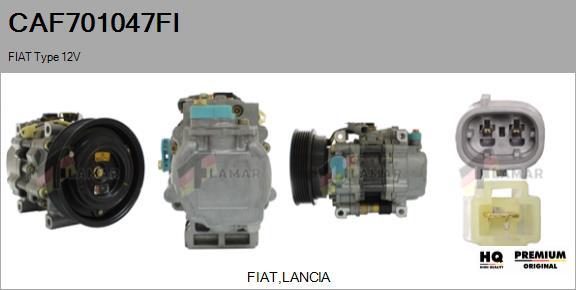 FLAMAR CAF701047FI - Compressor, air conditioning autospares.lv