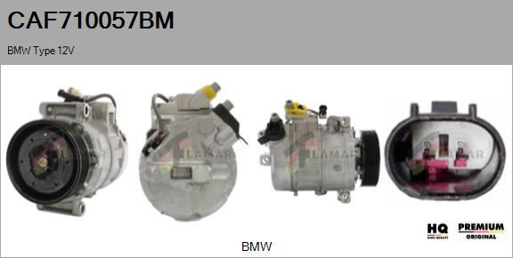 FLAMAR CAF710057BM - Compressor, air conditioning autospares.lv