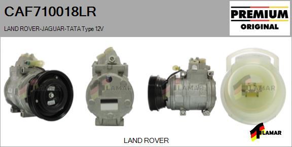 FLAMAR CAF710018LR - Compressor, air conditioning autospares.lv