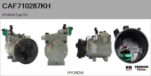 FLAMAR CAF710287KH - Compressor, air conditioning autospares.lv