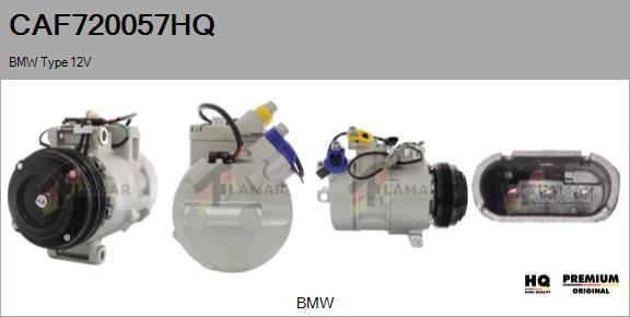 FLAMAR CAF720057HQ - Compressor, air conditioning autospares.lv