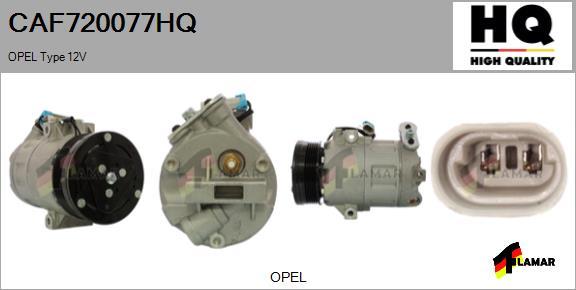 FLAMAR CAF720077HQ - Compressor, air conditioning autospares.lv