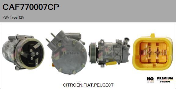 FLAMAR CAF770007CP - Compressor, air conditioning autospares.lv