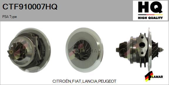 FLAMAR CTF910007HQ - CHRA Cartridge, charger autospares.lv