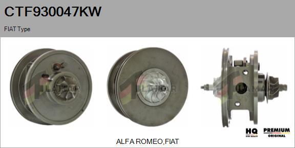 FLAMAR CTF930047KW - CHRA Cartridge, charger autospares.lv