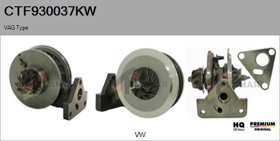 FLAMAR CTF930037KW - CHRA Cartridge, charger autospares.lv