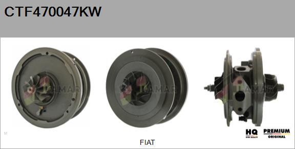 FLAMAR CTF470047KW - CHRA Cartridge, charger autospares.lv