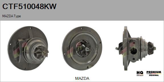 FLAMAR CTF510048KW - CHRA Cartridge, charger autospares.lv