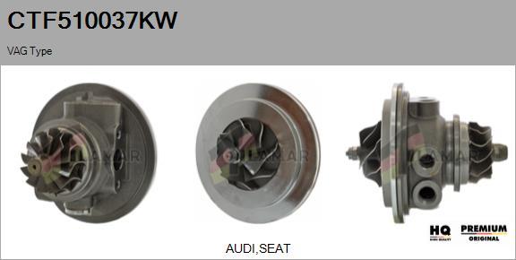 FLAMAR CTF510037KW - CHRA Cartridge, charger autospares.lv