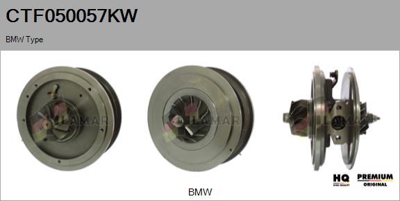 FLAMAR CTF050057KW - CHRA Cartridge, charger autospares.lv