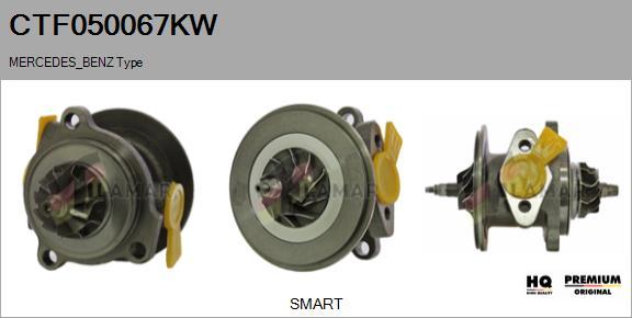 FLAMAR CTF050067KW - CHRA Cartridge, charger autospares.lv