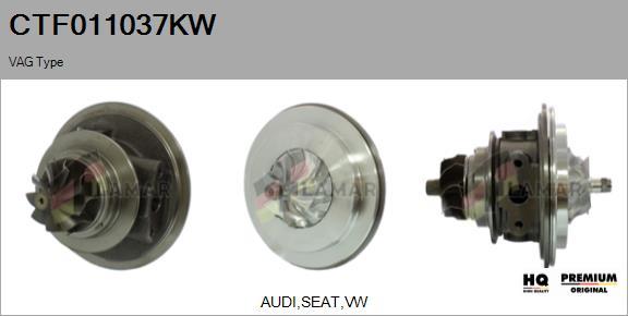 FLAMAR CTF011037KW - CHRA Cartridge, charger autospares.lv