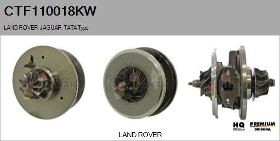 FLAMAR CTF110018KW - CHRA Cartridge, charger autospares.lv