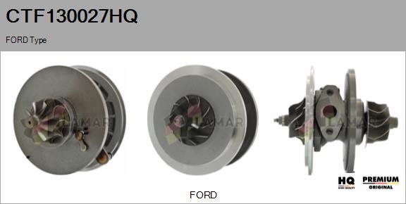 FLAMAR CTF130027HQ - CHRA Cartridge, charger autospares.lv